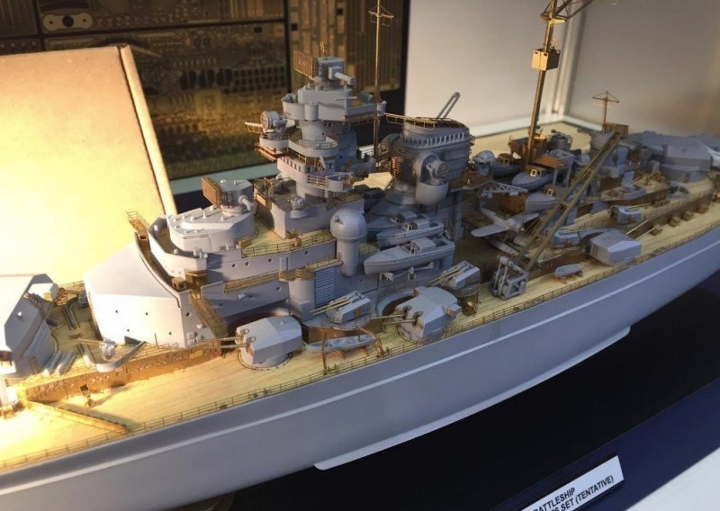 Tamiya scale limited edition 1/350 German Navy battleship Bismarck 1941 ...