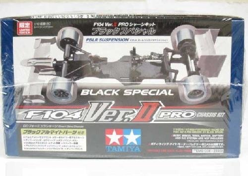 Tamiya 84336 - 1/10 RC F104 Ver.II v.2 Pro Chassis Kit Black Special