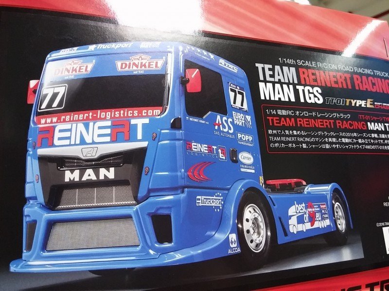Tamiya 58642 - 1/14 MAN TGS Team Reinert Racing Truck (TT-01E Chassis)
