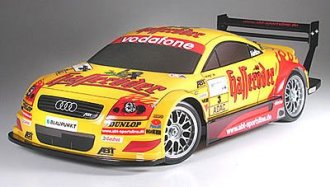 Tamiya 58300 1 10 RC ABT Audi TT R DTM TA04SS W BB BODYx2