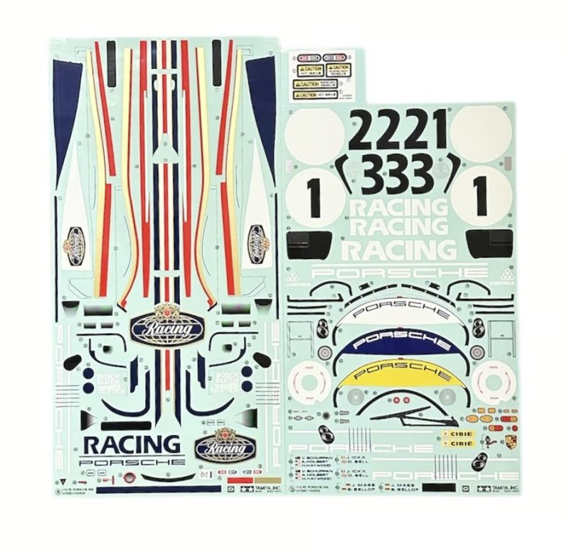 Tamiya 9494259 - Sticker Bag For 47508 1/10 RC Porsche 956 Group C