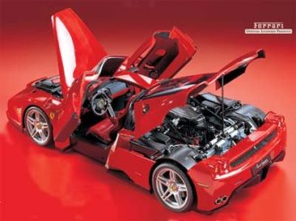 Tamiya 23205 - 1/12 Enzo Ferrari Semi-Assembled Premium Red Color