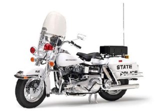 Harley Davidson store police bike edition