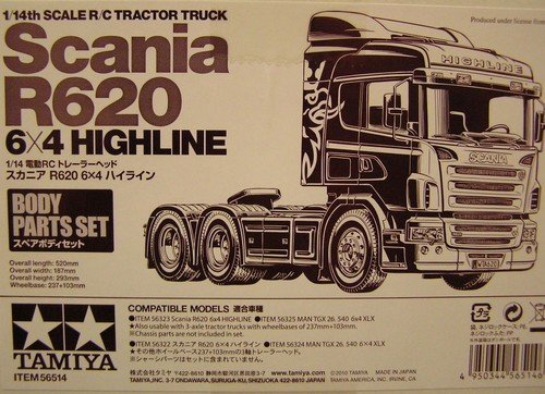 Tamiya scania best sale r620 manual