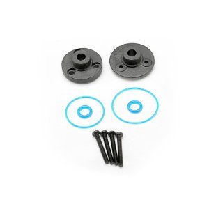 Traxxas (#7080) Cover Plates/Differential/Gaskets VXL for 1/16 E-Revo and Slash VXL