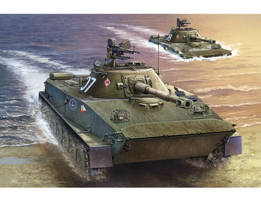 Trumpeter 00382 1/35 Polish PT-76B Amphibious Tank