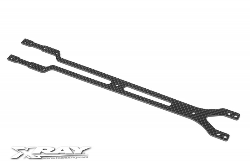 XRAY 301195 T4 Graphite Upper Deck 2.0mm