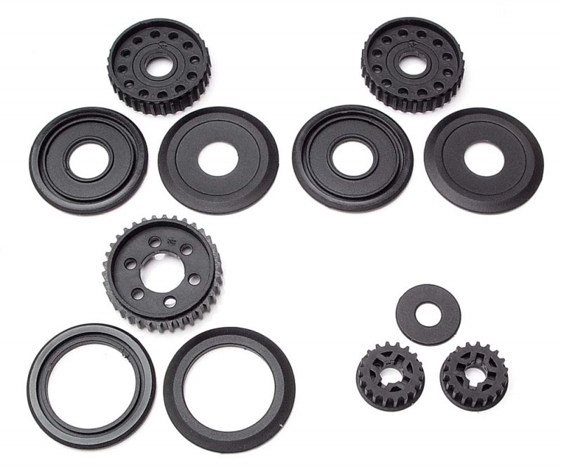 XRAY 305550 Low Ratio Pulley Set