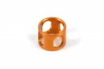 XRAY 345591-O Aluminum 2-Speed Shaft Locating Collar - Lightweight - Orange