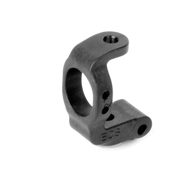 XRAY 302384-G - Composite C-Hub For Body Upstop Left - 4 Deg. - Graphite