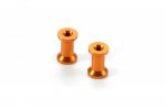 XRAY 376364-O X1 Aluminum Mount 10.8mm - Orange (2)