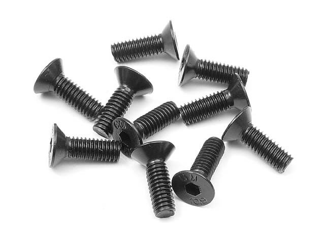 XRAY 903412 Hex Screw SFH M4x12 (10)