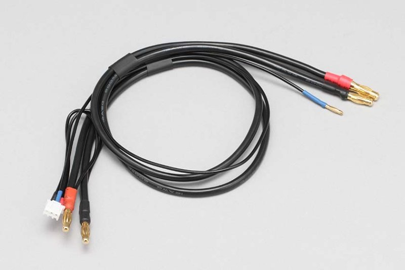 Yokomo RP-094A Racing Performer Charge cable (?5/?4 bullet plug)