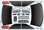 Yokomo SD-JZXD TOYOTA JZX100 CHASER Decal set