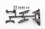 Yokomo SD-002BA F&R Chassis Brace Set for DRIFT PACKAGE