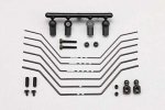 Yokomo Z2-412F3A Front anti roll bar set (New arm compatible/6 bars) for YZ-2 series