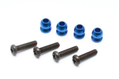 Yokomo YS-6BA Aluminum Shock Rod End Ball(4pcs.)