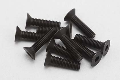 Yokomo ZC-F312A M3X12 Flathead Socket Screw