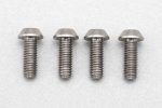 Yokomo RP-041-08A M3x8mm High Precision Cutting Titanium button head socket screw