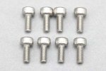 Yokomo ZC-C25SA Stainless SHCS M2 X 5mm, 8pcs