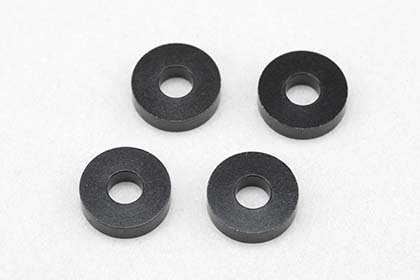 Yokomo ZC-A3820BA Aluminum Shim 3x8x2.0mm Black