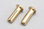 Yokomo RP-053A 4 24K gold plating Battery Connector (Bullet type)